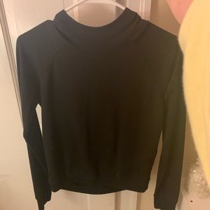 Hooded Black Sweatshirt